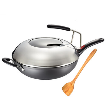 【京东自供】爱仕达炒锅ASD少油烟不粘锅 烹饪锅具NJ8332E 32cm