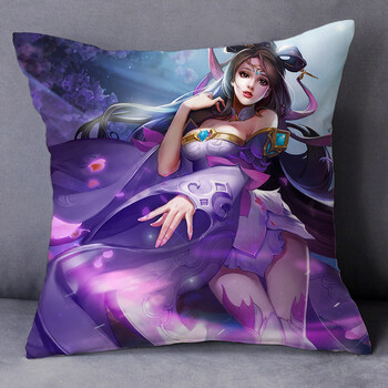 王者荣耀抱枕李白美女英雄大小乔虞姬露娜貂蝉蔡文姬靠垫周皮肤边