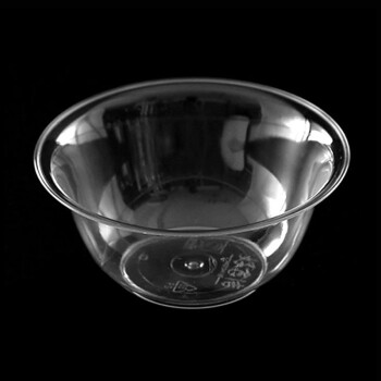 好食洁 一次性水晶碗 航空碗 PS硬塑透明碗 250ml*50个 250ML*50个