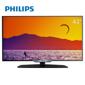 飞利浦（PHILIPS）43PFF3655/T3 43英寸 全高清LED液晶电视（黑色）