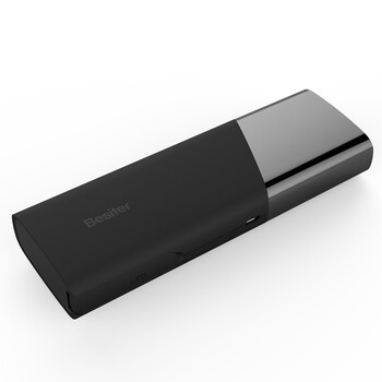 Besiter倍斯特 10000mAh 智能移动电源 带LED数字显示 双USB输出 充电宝 内置LED台灯 0197天王星