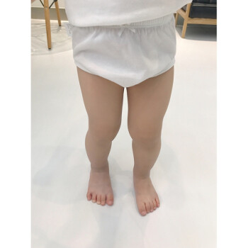 童装女童夏装宝宝内裤女透气舒服三角小女孩平角小内裤 白色(三角)