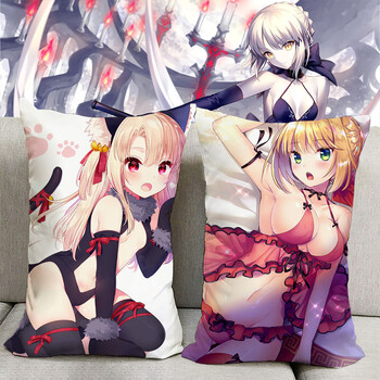 命运之夜抱枕 吾王saber枕头 fate zero长靠枕 二次元动漫周边 定做