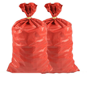 加厚红色编织袋蛇皮袋快递打包袋塑料编织袋麻袋编制袋 45*77