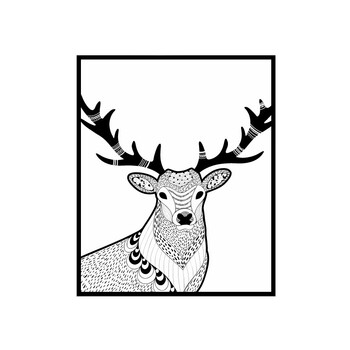 相框挂墙创意装饰画简约装裱壁画欧式客厅画框电表箱装饰画 黑色外框