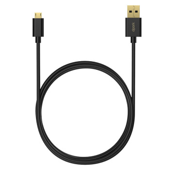 d-park 小米数据线 安卓手机充电宝器线usb 适用红米note3/小米max/2s 黑色