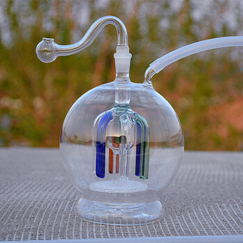 圣爵灯笼静音 水烟壶 双重过滤 玻璃水烟壶烧锅 水烟壶 全套配件 烧锅