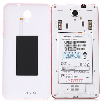 酷派（Coolpad）锋尚Y80D 粉色 电信4G手机 双卡双待