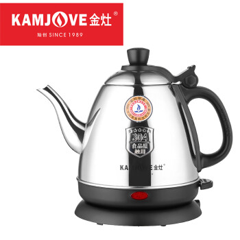 
                                        
                                                            金灶（KAMJOVE） 烧水壶不锈钢电热水壶 全钢电茶壶 烧水自动断电 E-400                