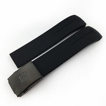 适用于 防水硅胶橡胶表带适用天梭t-touch触屏t013胶带t81 t091 t33 t