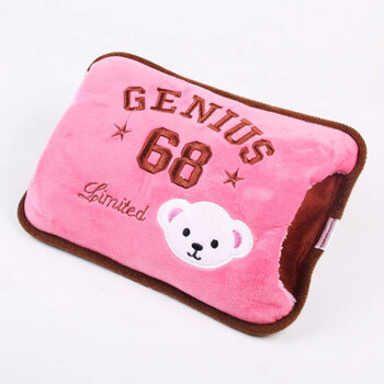 bao) 热水袋 kt猫热水袋充电暖宝宝防爆暖手宝双插手插电暖手袋 27*19