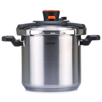 苏泊尔压力锅supor巧易开高压锅电磁炉通用7.6L压力快锅22cm D22E