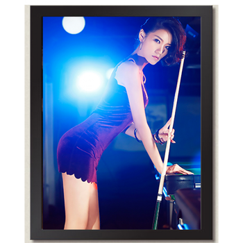 台球室装饰画桌球厅斯洛克个性创意沙发背景墙艺术挂画壁画有框画 15