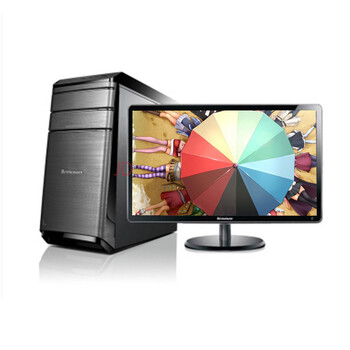 联想台式电脑锋行k450e(i5-4460四核 8g 1t 2g独显) 23英寸普通显示器