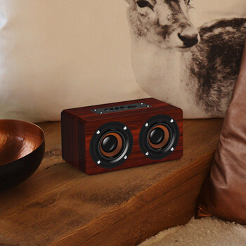 手机 无线 便携式 插卡 蓝牙 音箱 户外 电脑小音响 红木纹 16g金士顿