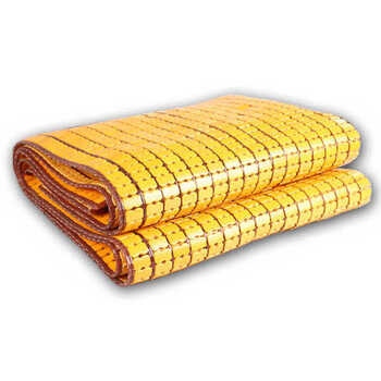 5席子碳化学生宿舍夏季折叠米单凉席麻将双人靠垫塑料双人玻璃夏季