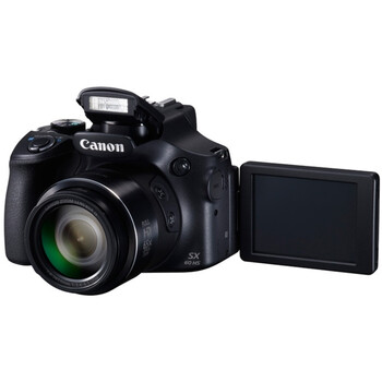 
                                        佳能（Canon）PowerShot SX60 HS 数码相机(1610万像素 3.0英寸可旋转屏 65倍光学变焦）                