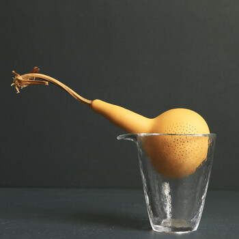 茶道茶具天然葫芦精品茶漏茶叶过滤茶叶渣过滤器六君子竹迹茶水漏