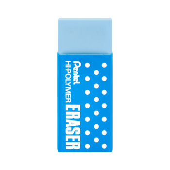 日本pentel派通学生橡皮新款高聚合物彩色橡皮超净橡皮少屑1块zeh05