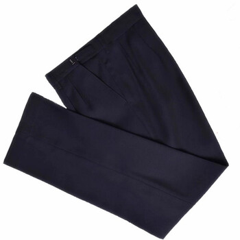 单位制服裤安保站岗巡逻工作服藏青裤子男士春秋西裤保安裤子活腰免烫