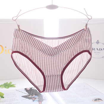 南极人孕妇内裤u型裤低腰托腹产妇孕期大码怀孕期短裤内衣 喜孕格子 l