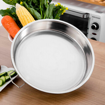 304凉皮锣锣凉皮盘糕盘肠粉盘平底盘锣锣面皮罗罗制作工具 一个送刷子