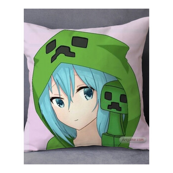 我的世界周边抱枕方块儿童苦力怕沙发tt定制礼物草坪靠枕头游戏 13