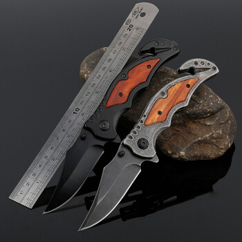 户外刀具高硬度折叠刀野营战术刀随身刀多功能求生折刀刀具户外刀