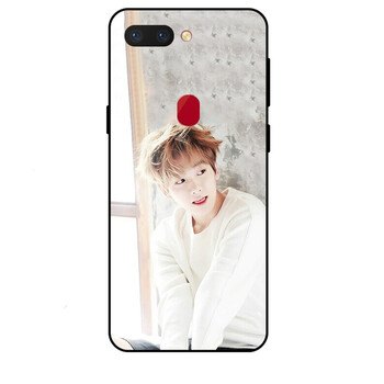 r17/pro/r15/r9/r9s/r11/s手机壳套女日韩明星爱豆创意磨砂 边伯贤exo