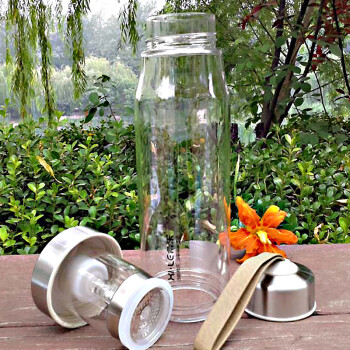 
                                        希乐 品茗泡茶杯 550毫升茶水分离水杯便携休闲太空茶杯汽车杯XL-1343 500ml 本色 550ml                