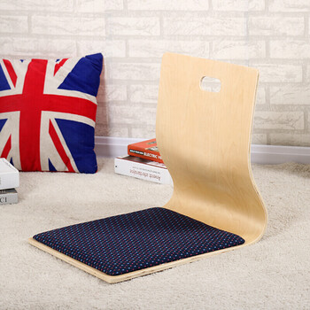 床上靠背椅懒人靠背椅无腿椅床上椅子床上电脑椅飘窗靠椅 单孔布垫