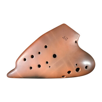 陶笛阿志 双管中音g调陶笛演奏级特别定制lets go用游学志新品