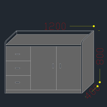 办公柜子矮柜组合家具办公办公室隔断茶水资料文件柜储物柜器械打印机