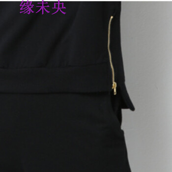 缘未央2016新款女装韩版休闲运动套装时尚字母印花宽松卫衣套装SA05C8107 灰色 M
