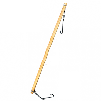 扁担 钩担 挑水担子 农具运输手工艺品乡村大集 比楠木竹挑子结实