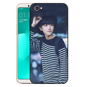 a3/a83/a79/a77/a71/59/57/53/37手机壳套明星流追星 帽子王俊凯 oppo