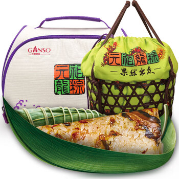 元祖(ganso) 粽子 礼盒装 粽子 端午粽 鳗鱼粽