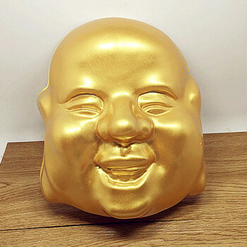 狼人杀面具 天黑请闭眼 手持封眼面具 面罩 弥勒佛人物防偷看面具