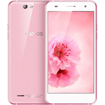 蓝魔（Ramos）MOS1 移动联通4G手机 霞樱粉