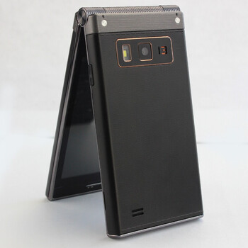 大显（DaXian） W189 联通3G 智能手机 翻盖商务手机 金色