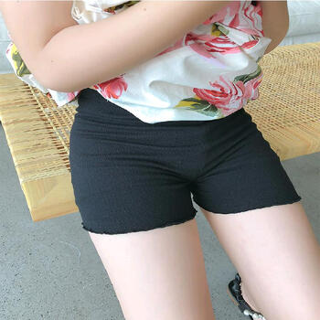 旋维女童安全裤夏季中大童防走光短裤女孩保险打底裤平角弹力薄款裤子