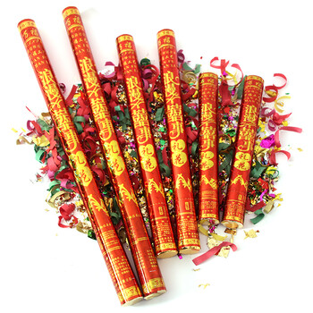 手礼花礼泡筒结婚婚庆用品手拧礼花手持礼炮开工大吉生日庆典批发