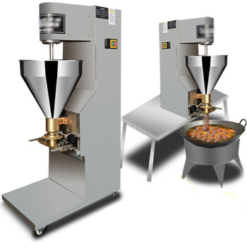 肉丸成型机商用全自动肉丸机鱼丸机不锈钢牛肉制作电动丸子机 器