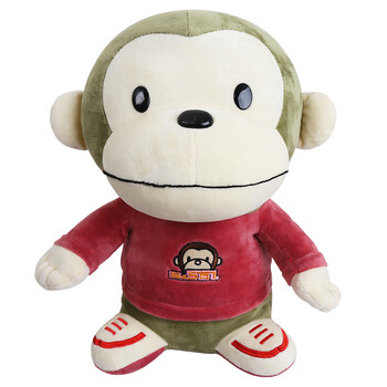 玩具娃娃公仔喜宝猴玩偶女生可爱超萌韩国搞怪生日礼物 穿鞋大嘴猴酒