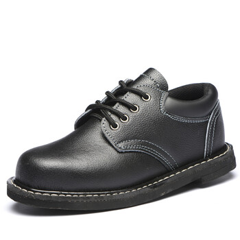 轮胎底劳保鞋男耐磨加厚实心电焊工高帮工作鞋防砸刺穿防烫耐高温