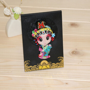 京剧脸谱摆件挂件创意简约时尚小礼品京剧脸谱画板桌面摆饰 西施-摆件