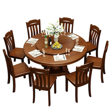 8米一桌十二椅【送转盘】 【免