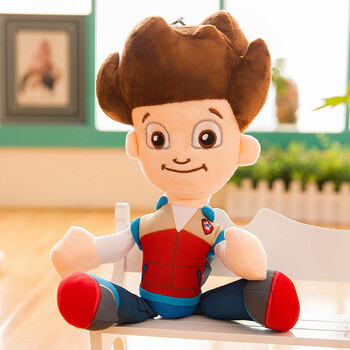 队 小狗汪汪队毛绒玩具队立大功玩偶公仔布娃娃阿奇sn0841 莱德队长