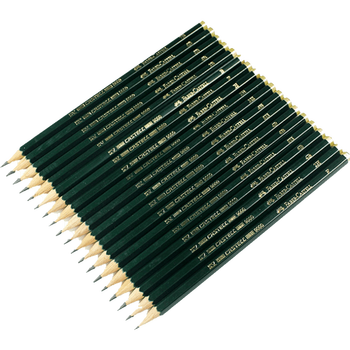 辉柏嘉fabercastell9000素描铅笔绘图绘画铅笔6h到8b多种规格可选4b12
