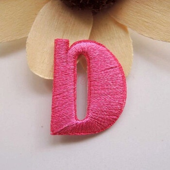 布贴补丁贴衣服卡通时尚刺绣装饰26英文字母牛仔羽绒小号diy贴花 绿色